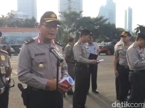 Polisi Imbau Demo Massa Buruh Tak Ganggu Car Free Day di Sudirman-Thamrin