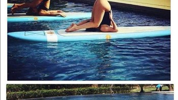 Ini adalah aksi foto Lady Gaga yang begitu terlihat sempurna. Namun saat dilakukan oleh Barber malah jadi bikin tertawa Foto: instagram/celestebarber