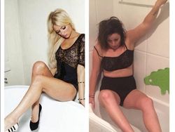 Lucu! Versi Gagal Foto Ikonik Kim Kardashian Sampai Beyonce