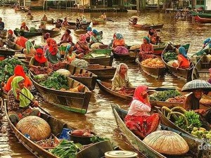 Yuk, Bertualang ke Kota Seribu Sungai di Kalimantan