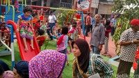 RPTRA Rasamala terletak di Jl Rasamala III, Menteng Dalam, Tebet, Jaksel. Foto: Danu Damarjati/detikcom