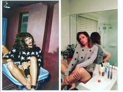 Lucu! Versi Gagal Foto Ikonik Kim Kardashian Sampai Beyonce