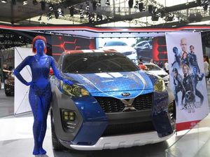 Tak Ada Model Seksi, Pengunjung Beijing Motor Show Kecewa
