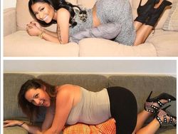 Lucu! Versi Gagal Foto Ikonik Kim Kardashian Sampai Beyonce