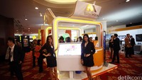 Booth Bank Mega dalam acara The 55th ACI - Financial Market Association (ACI-FMA) World Congress.