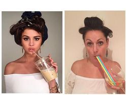 Lucu! Versi Gagal Foto Ikonik Kim Kardashian Sampai Beyonce