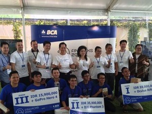 Dalam 24 Jam, Aplikasi Pembayaran Inovatif Tercipta di Finhacks 2016 (1)