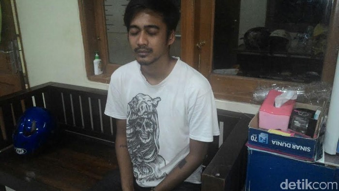 Tanam 2 Pot Ganja di Loteng, Ibeng Ditangkap Polisi