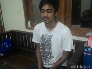 Tanam 2 Pot Ganja di Loteng, Ibeng Ditangkap Polisi