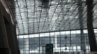 Saat ini progres pembangunan Terminal 3 Ultimate Bandara Soekarno-Hatta sudah mencapai sekitar 98 persen.