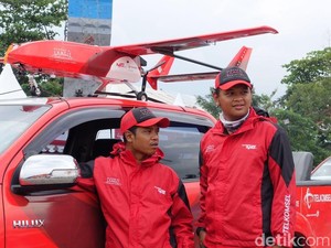 Drone Elang Nusa Dikawal Pasukan Khusus