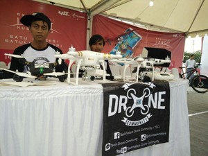 Geliat Anak-anak Muda Tasikmalaya Menjelajah Udara Pakai Drone