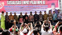 Sosialisasi Empat Pilar digelar di Sulit Air, Kabupaten Solok, Padang, Sumatra Barat.