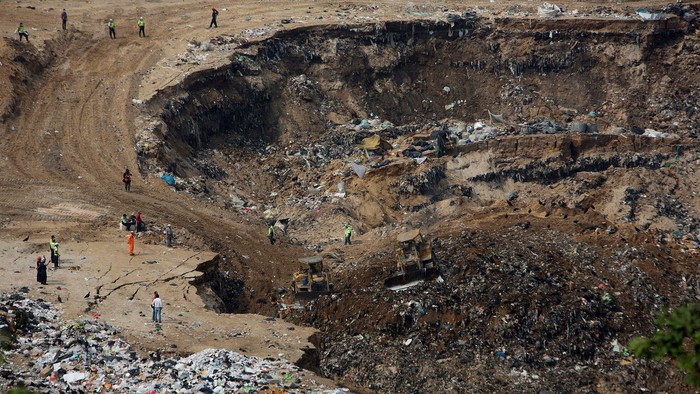 24 Orang Hilang Akibat Longsor di Pembuangan Sampah Guatemala