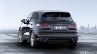 Cayenne edisi khusus ini juga dilengkapi dengan perlengkapan standar tambahan berupa spion auto-dimming, kaca belakang privasi dan sistem Park Assist. Foto: Porsche