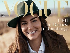 Tampil Natural di Vogue, Kerutan Wajah Kate Middleton Terlihat Jelas