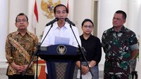 Meski sudah dibebaskan, namun Jokowi mengatakan pengamanan di perairan Sulu masih menjadi pembahasan utama. Rusman/Setpres