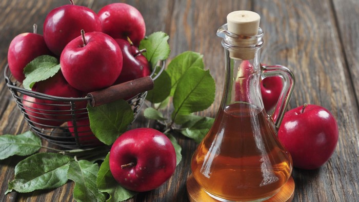 Cuka apel bisa dipakai menghilangkan bau mulut. (Foto: Thinkstock) Cuka apel bisa dipakai menghilangkan bau mulut. (Foto: Thinkstock)