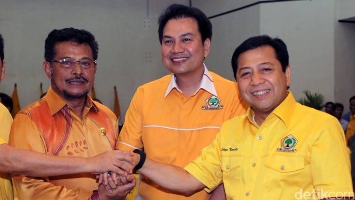 Novanto Pastikan Akom dan 6 Caketum Lainnya Masuk Kepengurusan Golkar