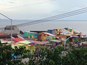 Kampung Nelayan Bulak Makin Berwarna-warni