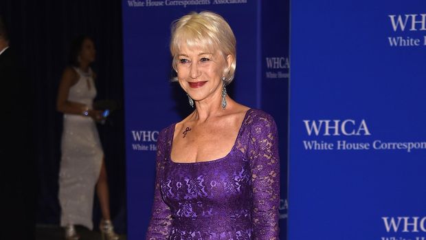 WASHINGTON, DC - APRIL 30:  Dame Helen Mirren attends the 102nd White House Correspondents' Association Dinner on April 30, 2016 in Washington, DC.  (Photo by Larry Busacca/Getty Images)