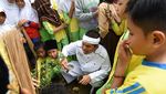 Bupati Dedi Bersih-bersih Lingkungan di Hardiknas