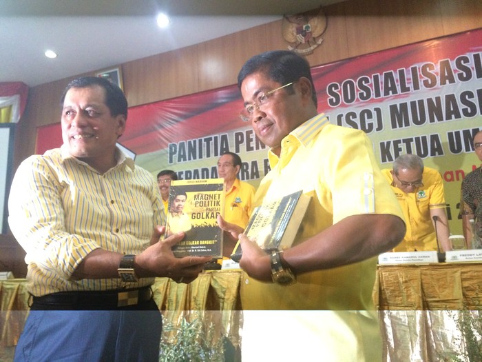 Nurdin Halid: Munaslub Golkar Pertarungan Ide, Bukan Logistik