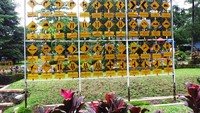 Selain bisa berekreasi, anak-anak juga bisa belajar tentang aneka rambu lalu lintas beserta fungsinya. Konsep Taman Lalu Lintas sendiri menggabungkan tiga konsep, yaitu sebagai taman pendidikan, taman terbuka hijau dan taman rekreasi (Wahyu/detikTravel)