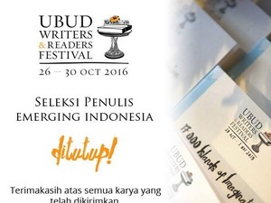 894 Karya Ikuti Seleksi Penulis Muda Indonesia di UWRF 2016