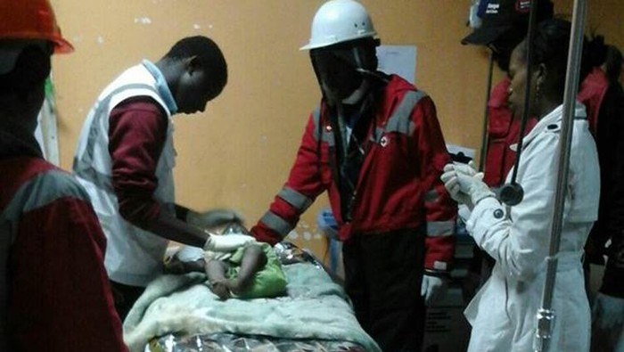 4 Hari Tertimpa Reruntuhan Gedung di Kenya, Bayi Perempuan Selamat