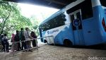 Bus TransJakarta Terkoneksi Stasiun KRL
