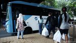 Bus TransJakarta Terkoneksi Stasiun KRL