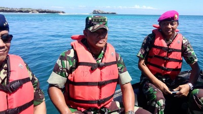 Panglima TNI Tinjau Pulau Terluar Indonesia