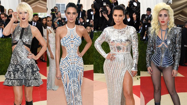 Hot Photo Highlight: Gaya Seksi dan Futuristik Para Artis di Met Gala 2016
