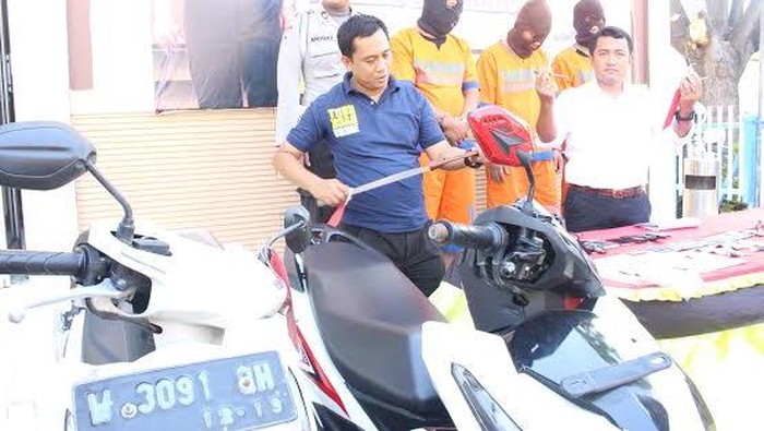 Spesialis Pencuri Motor di Masjid Berhasil Dibekuk
