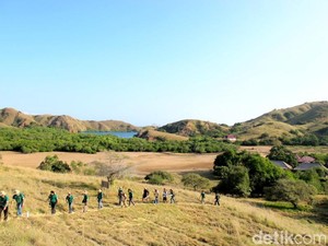 BTNK Tangkap 16 Turis Asing di TN Komodo