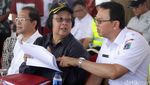 3 Menteri dan Ahok Tinjau Pulau Reklamasi