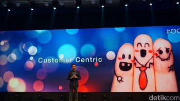 Dikatakan Peter, kehadiran Huawei di kawasan Pasifik Selatan berkembang menjadi lebih dari 10.000 toko. Angka ini meningkat 40% dibandingkan dengan tahun lalu. Foto: detikINET/Rachmatunnisa