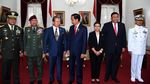 Jokowi Bertemu Menlu dan Panglima Filipina-Malaysia