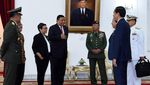 Jokowi Bertemu Menlu dan Panglima Filipina-Malaysia