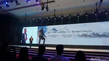 Distribusi produk di pasar Southern Pacific juga diklaim mengalami peningkatan tahun ke tahun sebesar lebih dari 50% di kuartal 1 2016. Foto: detikINET/Rachmatunnisa