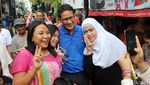 Sandiaga Uno Menyapa Warga Jakarta