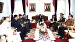 Jokowi Bertemu Menlu dan Panglima Filipina-Malaysia