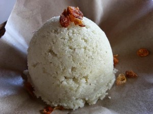 Nasi Aron, Nasi Berbahan Jagung Putih dari Lereng Gunung Bromo