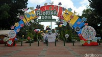 Pameran Flora dan Fauna Indonesia (Florina) 2016 digelar di Lapangan Banteng, Sawah Besar, Jakarta Pusat. 