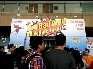 Hebohnya Pameran Buku Big Bad Wolf di BSD Tangerang