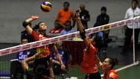Elektrik PLN masih menyisakan satu pertandingan lagi di putaran kedua Final Four melawan Jakarta Pertamina Energi. Agus Trimukti/Humas PLN.