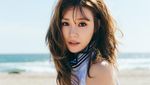 Tiffany SNSD Happy dan Seksi di Atas Pasir