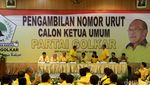 Caketum Golkar Ambil Nomor Urut