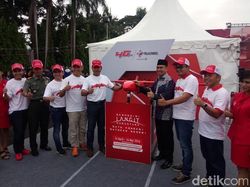 Singgah di Kota Apel, Elang Barat Terbang ke Pulau Dewata